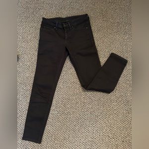 Uniqlo Skinny Tapered Black Jeans Women